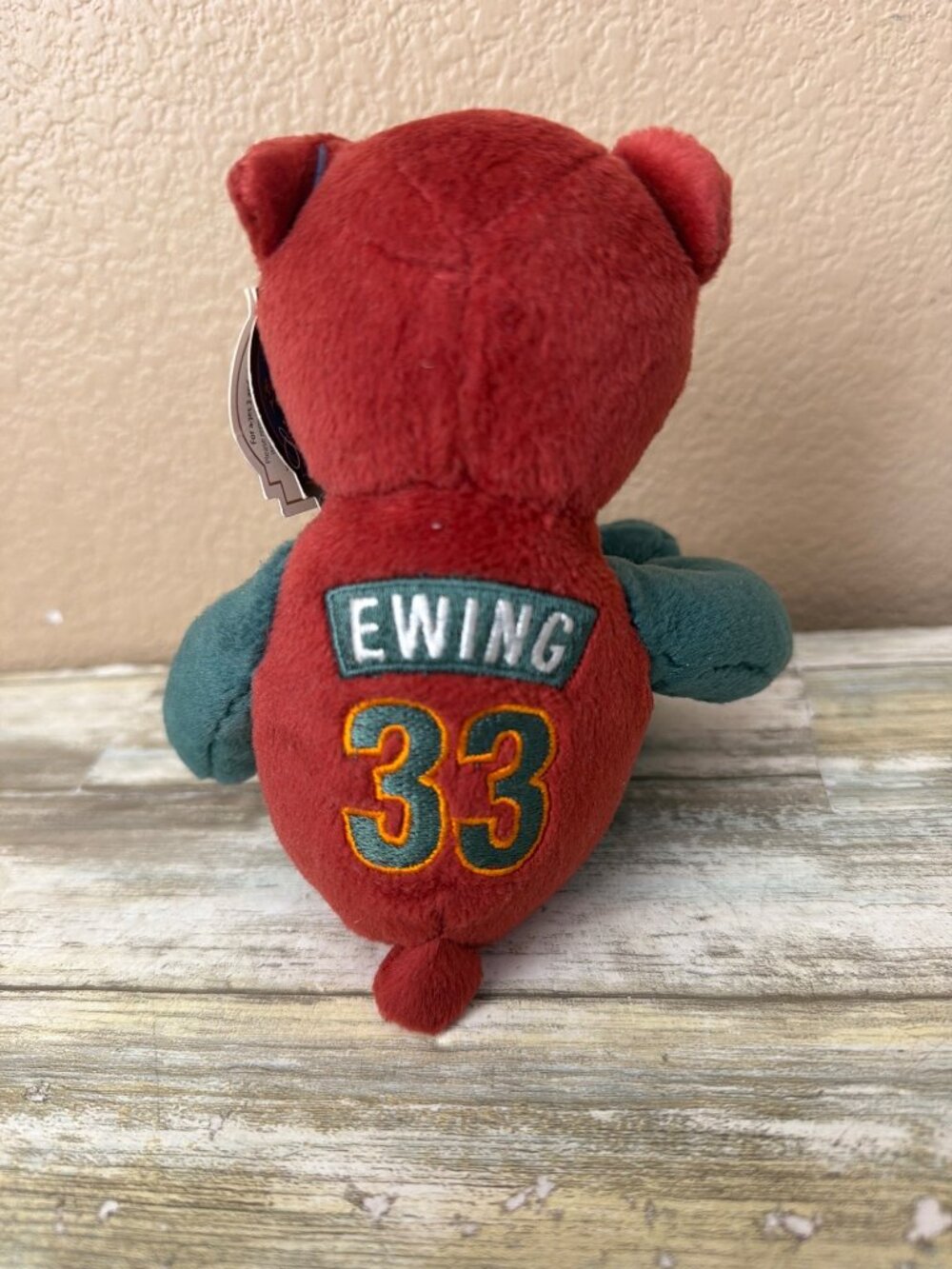 Vintage 2000 Patrick Ewing Seattle Sonics Limited Treasures Pro Bear Plush - Picture 5 of 11
